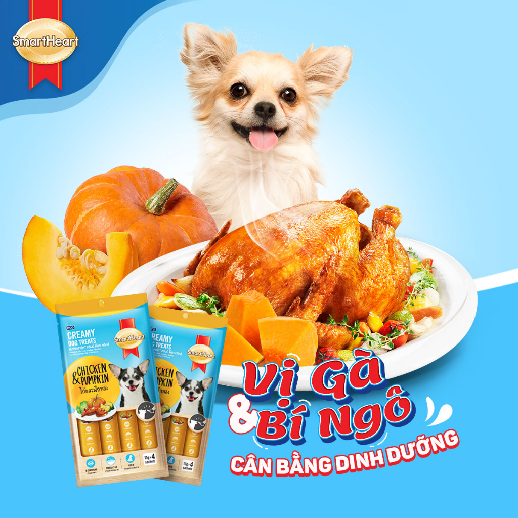 Súp nhuyễn  Smart Heart cho chó