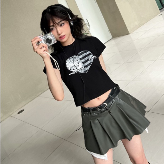 CESAR - Áo thun baby tee Heart