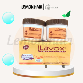 Thuốc duỗi thẳng tóc Lavox 280ml/2 hộp (kèm ảnh chụp thât+ video hướng dẫn) HÀNG CHÍNH HÃNG - lemon.hair