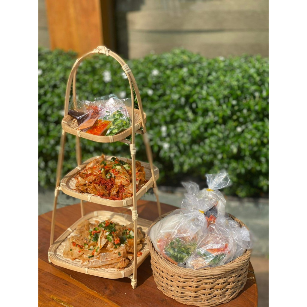 BÁNH TRÁNG MỠ HÀNH SIÊU NGON, CAY, BÁNH TRÁNG MỠ HÀNH 5-6 LOẠI TOPPING