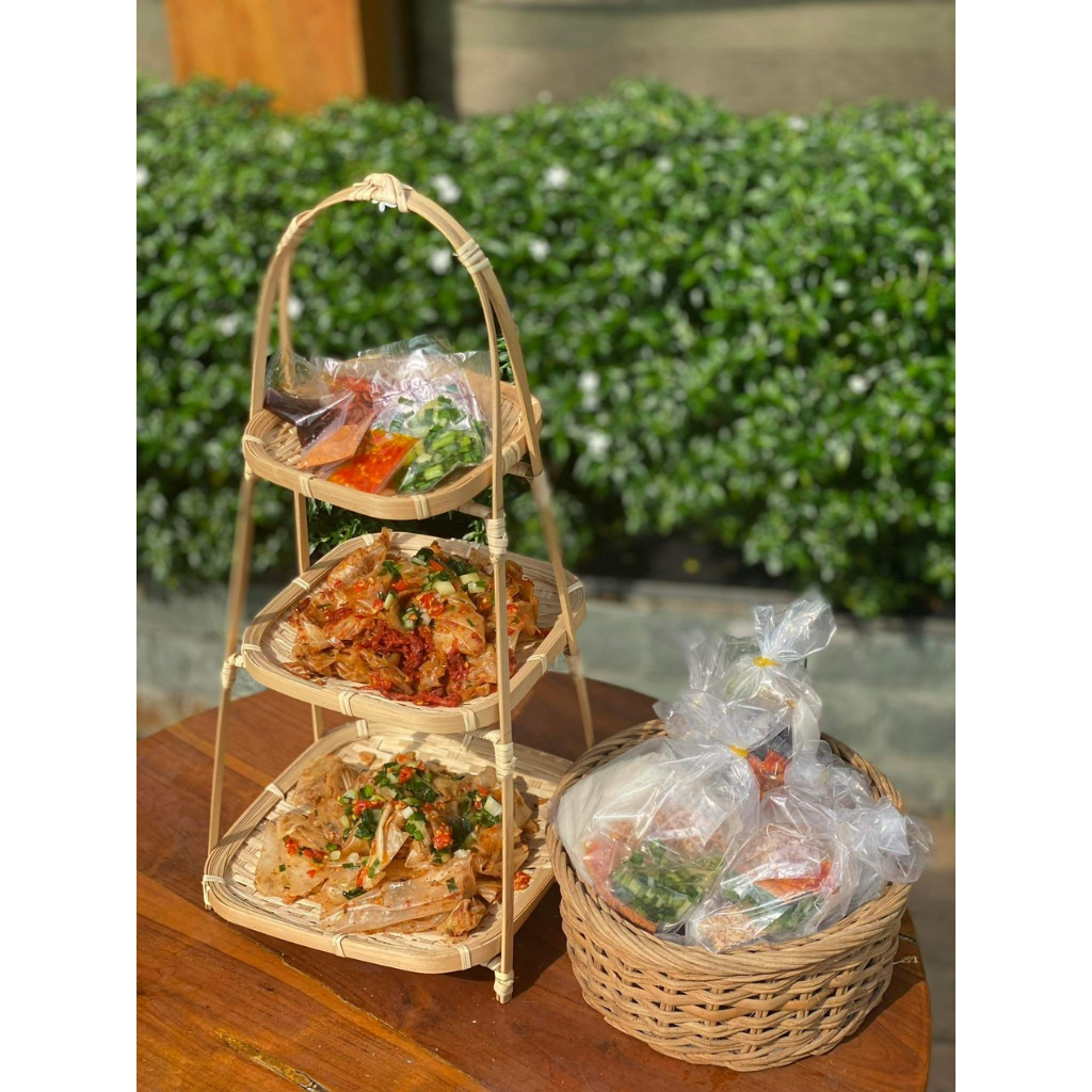 BÁNH TRÁNG MỠ HÀNH SIÊU NGON, CAY, BÁNH TRÁNG MỠ HÀNH 5-6 LOẠI TOPPING