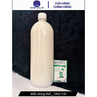  15 Chai lớn 1 lít Dầu gội Bạc hà giá rẻ dùng cho khách sạn, nhà nghỉ
