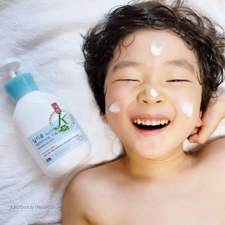 Sữa tắm/ Sữa dưỡng thể Illiyoon Ceramide Ato Cleanser/ Lotion