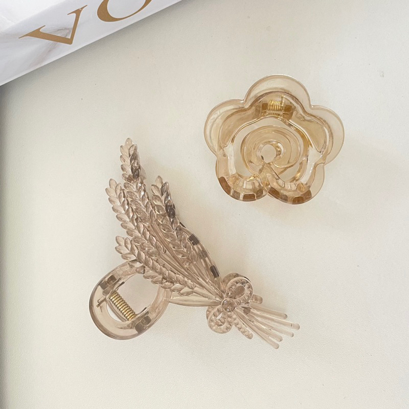 Kẹp tóc hoa trà Butterfly