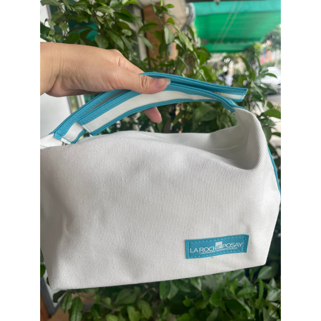 Túi đựng mỹ phẩm, đồ trang điểm đồ dùng cá nhân Chất vải Canvas La Roche Posay