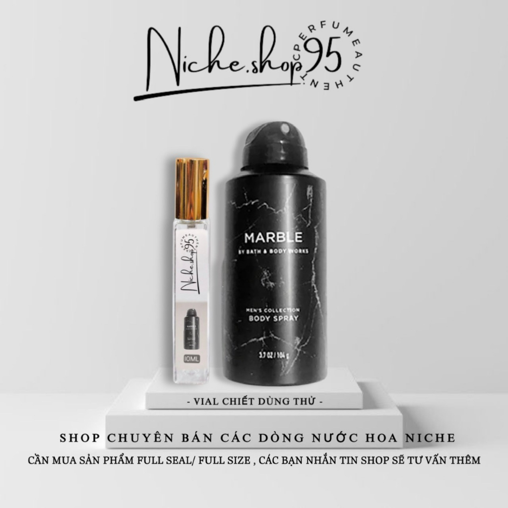Xịt Thơm Toàn Thân Nam Marble