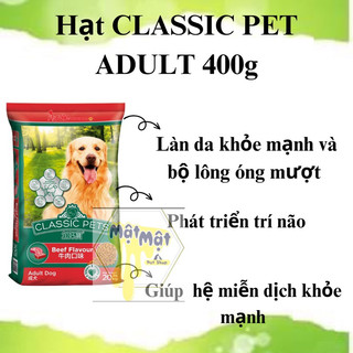 [Combo 20 gói] Thức Ăn Cho Chó Lớn Classic Adult Vị Thịt Bò 400g