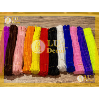 Bó kẽm nhung làm đồ handmade đồ chơi cho bé | LU Decor