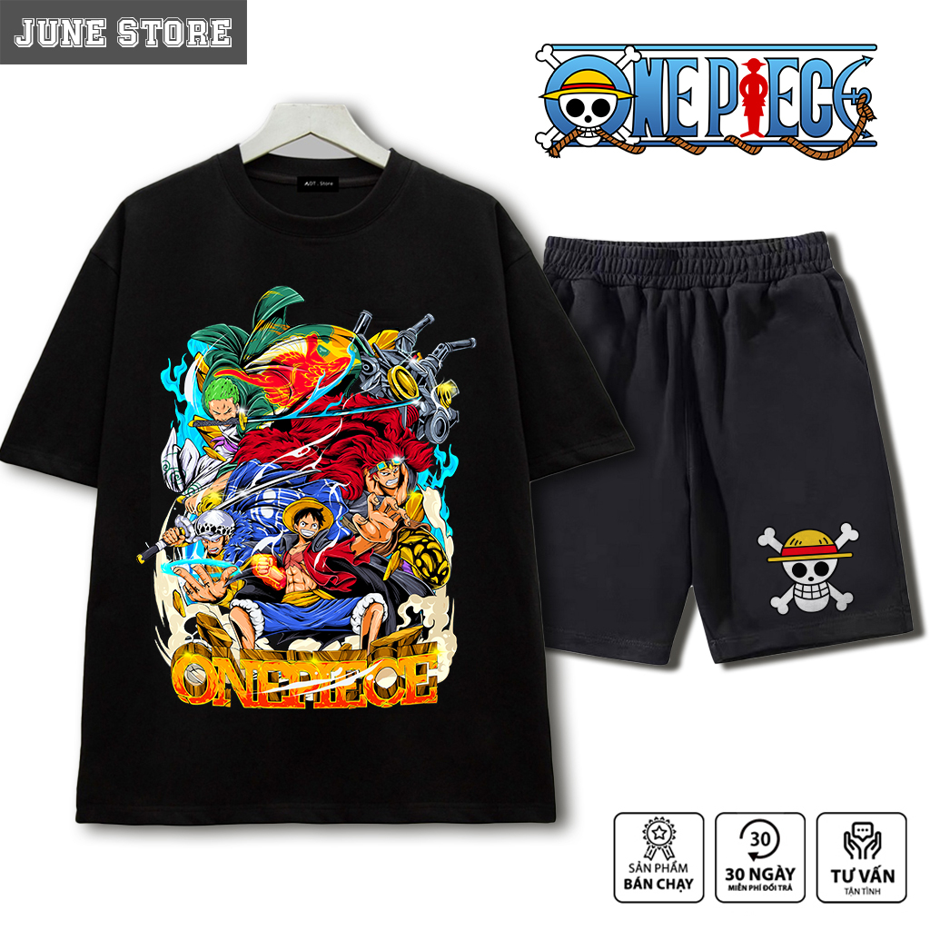 Áo thun One Piece, Quần áo Anime One Piece cực đẹp, chất thun cotton co giãn 4 chiều