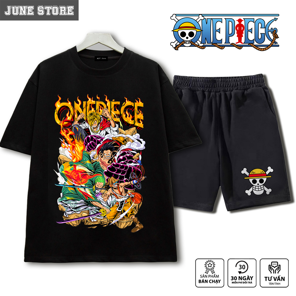 Áo thun One Piece, Quần áo Anime One Piece cực đẹp, chất thun cotton co giãn 4 chiều