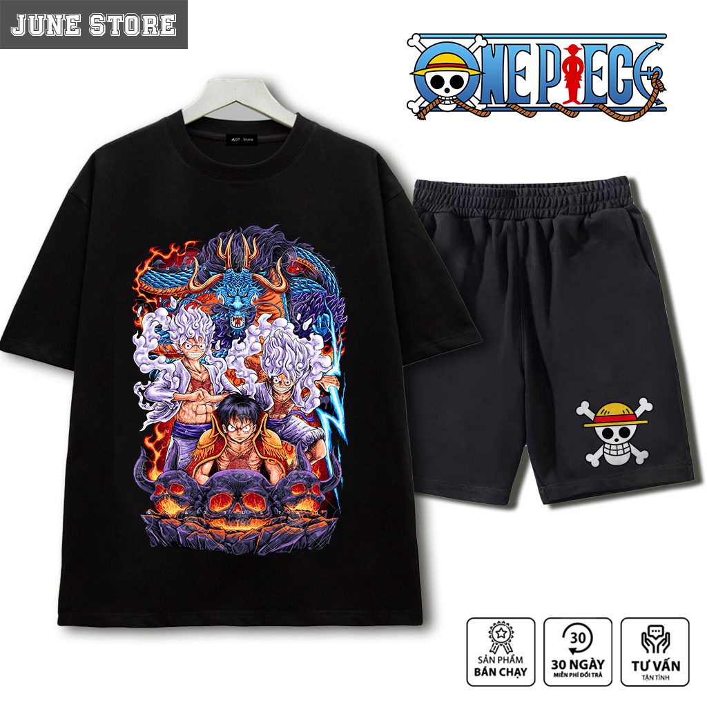 Áo thun One Piece, Quần áo Anime One Piece cực đẹp, chất thun cotton co giãn 4 chiều
