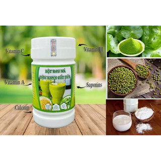500Gr Bột rau má đậu xanh nước cốt dừa