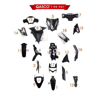 Dàn vỏ ( áo ) Nhựa nhám xe máy HONDA WINNER 150 (  Winner V1 )