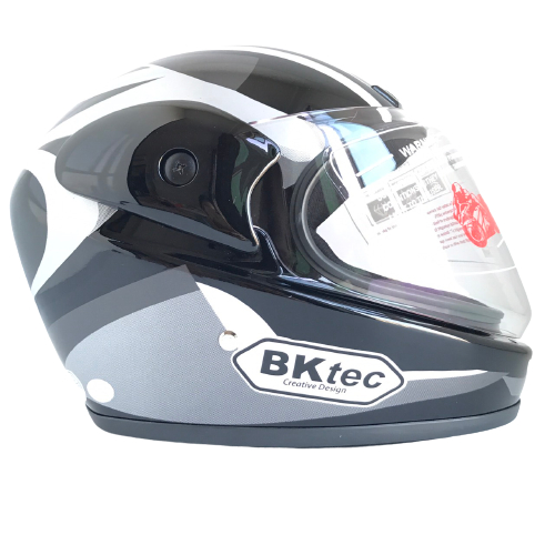 Mũ bảo hiểm Fullface BKtec - BK30 - Vòng đầu 57-59cm - Kính trong suốt - Bảo hành 12 tháng