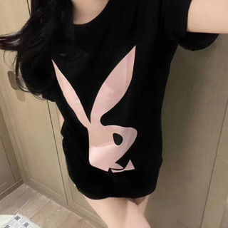 [Thiết kế] Thun Play boy cotton 2 chiều in nhiệt chất lượng - Áo cộc mẫu mới play boy Yssl