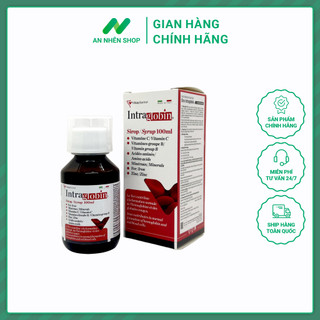 Tăng đề kháng Bổ máu bổ sung sắt với Viên sắt bổ máu INTRA GLOBIN Chăm sóc sức khỏe bổ máu
