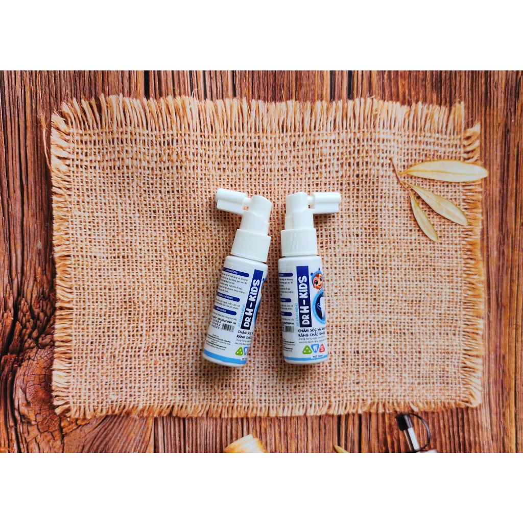 Xịt Chống Sâu Răng DRH - KIDS Chính Hãng Cho Bé Sơ Sinh Trở Lên Giúp Bảo Vệ Và Làm Sạch Răng, Ngừa Mảng Bám