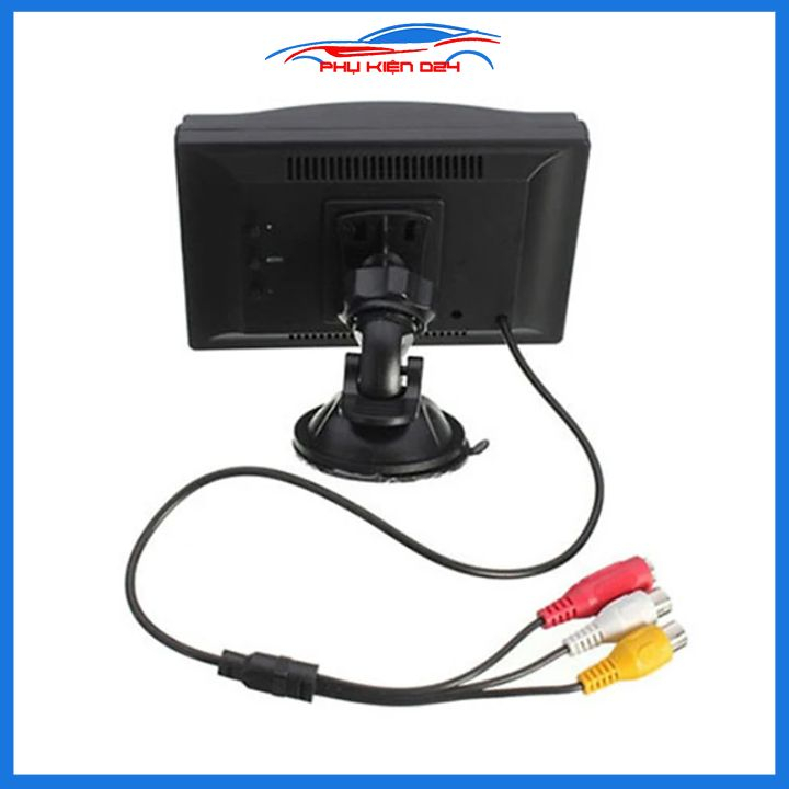 Màn hình camera lùi LCD 5 Inch full HD,đầu vào video: AV1, AV2, ưu tiên đảo ngược