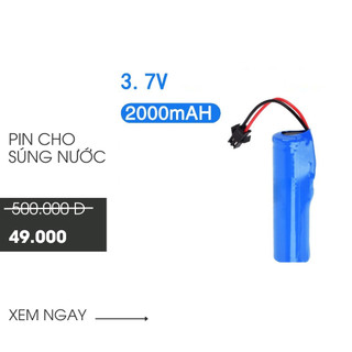 Pin lithium 18650/2200 mah 3.7v sm-2p sạc nhiều lần