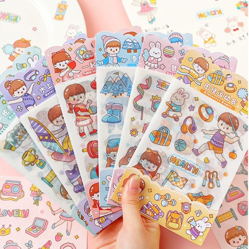 Sticker trang trí dễ thương cute