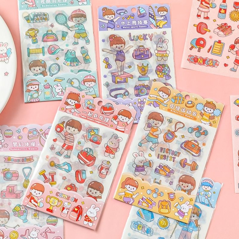Sticker trang trí dễ thương cute