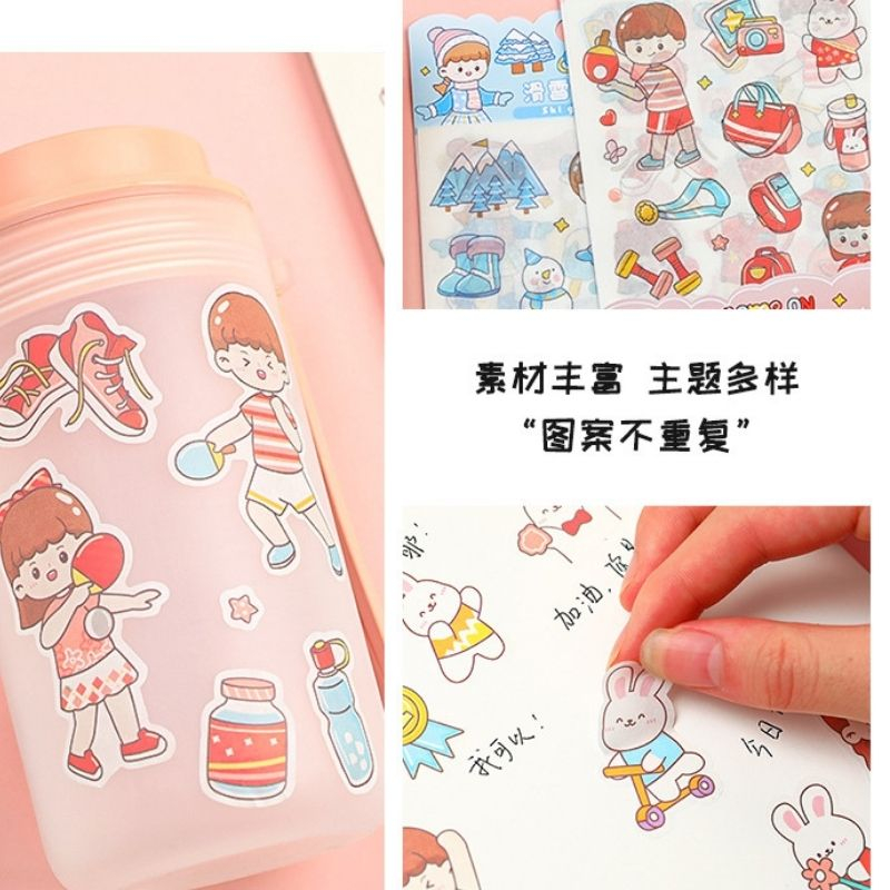 Sticker trang trí dễ thương cute