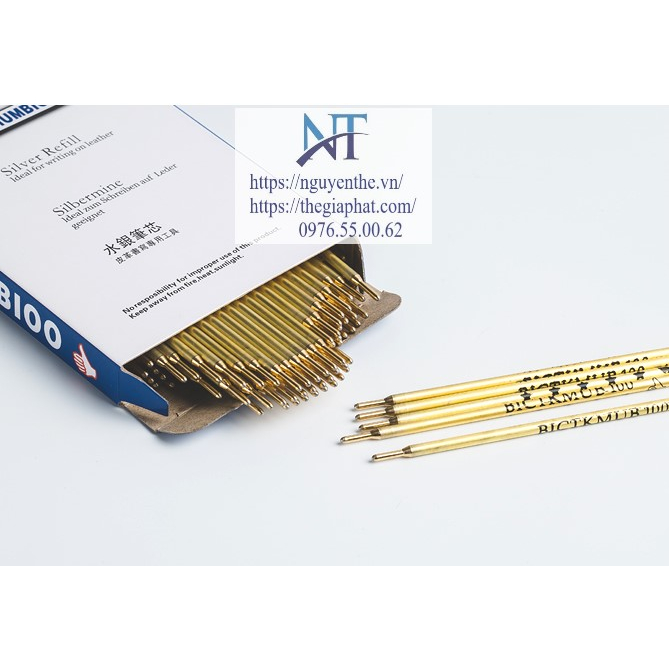 Bút Ngân Đồng Bút Bạc Đồng Hộp 100 cái