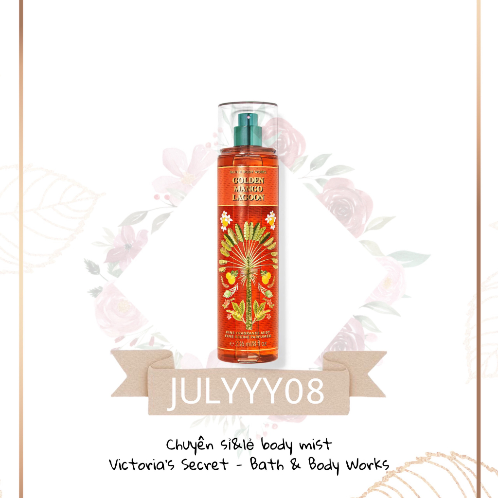 Xịt Thơm Toàn Thân Golden Mango Lagoon 30ml/50ml/100ml/Fullsize236ml  +jɥȽÿ08+