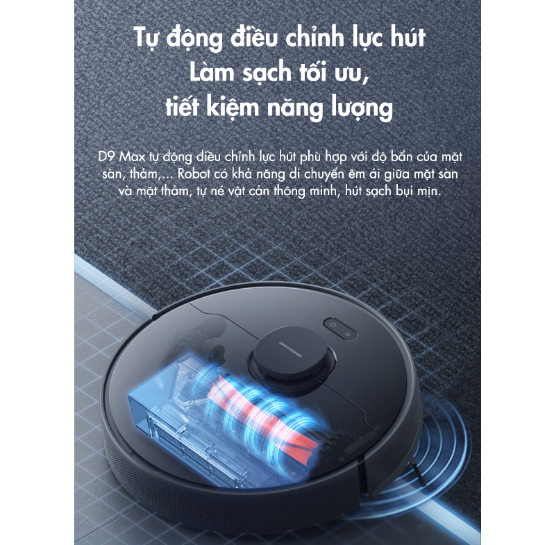 Robot hút bụi lau nhà Dreame D9 Max – Bản Quốc Tế – BH 18 tháng - MiViet