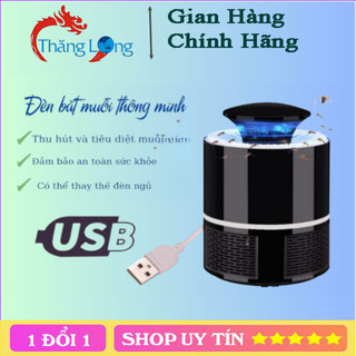 Máy Bắt Muỗi Thông Minh Thế Hệ Mới Hình Trụ Đầu Cắm USB - An Toàn Tiện Lợi