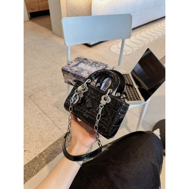 Túi Di_or dáng ngang hàng vip full box sz18