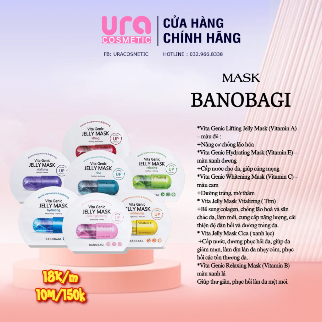 Mặt Nạ Dưỡng Da Banobagi Vita Hàn Quốc