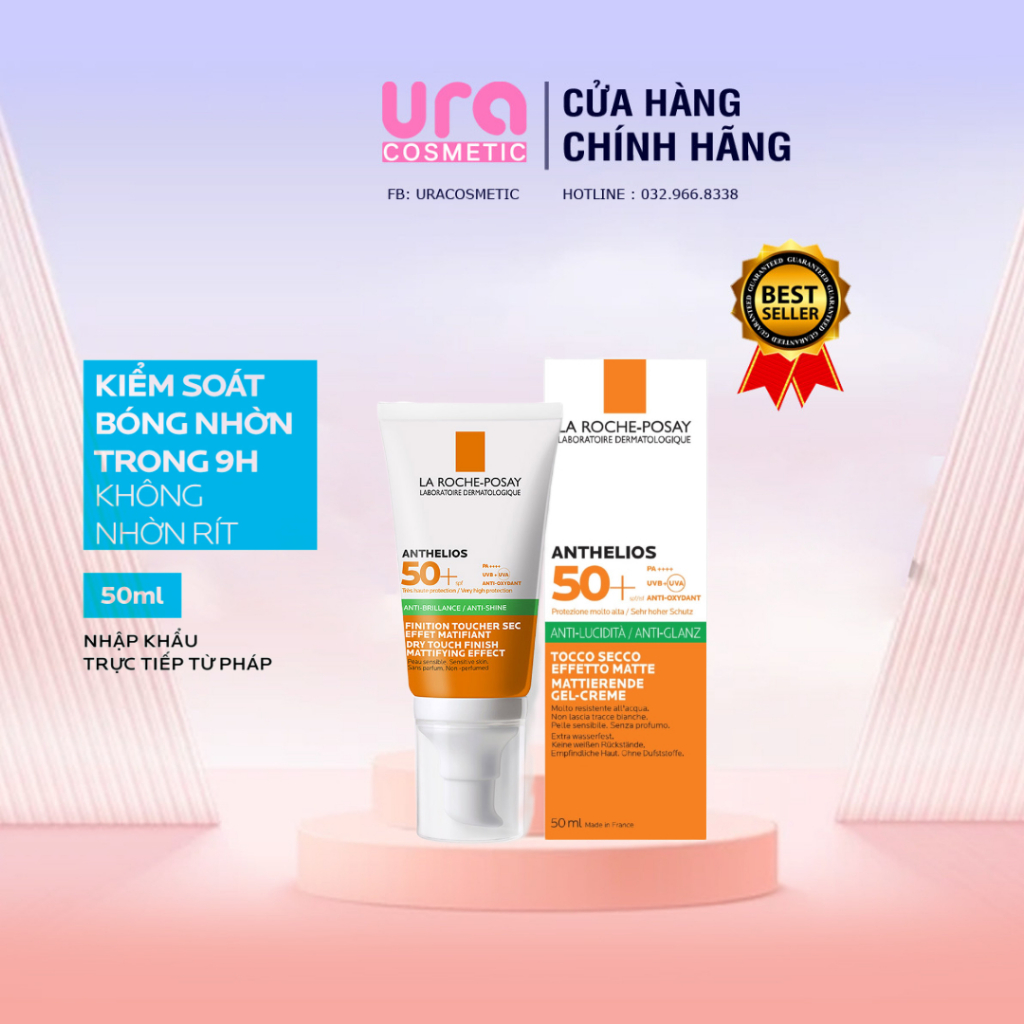Kem chống nắng La Roche Posay Gel Cream Dry Touch SPF 50+ Mẫu cũ