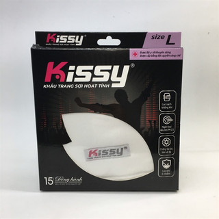 Khẩu trang vải Kissy Sợi Hoạt Tính Hộp 1 chiếc