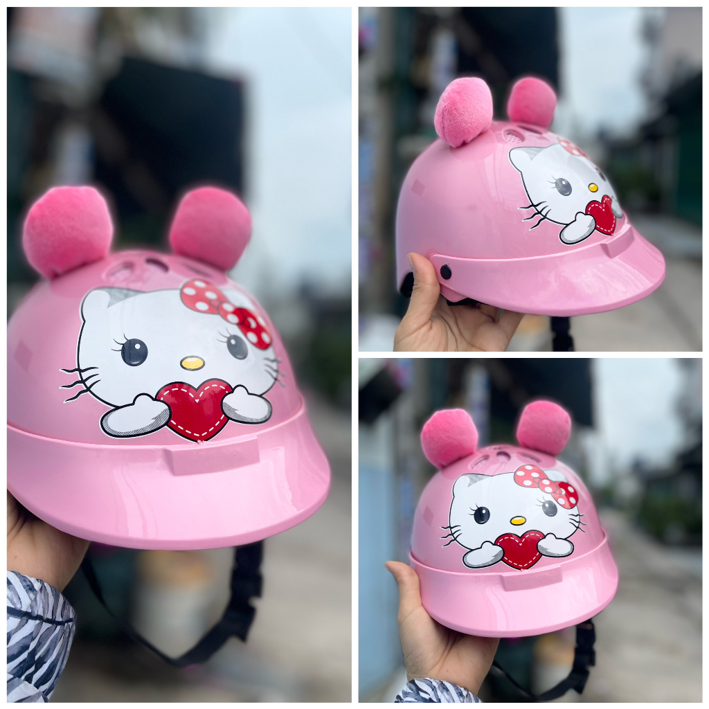 NÓN BẢO HIỂM KÍNH CÀNG CHO E BÉ TỪ 2T ĐẾN 7