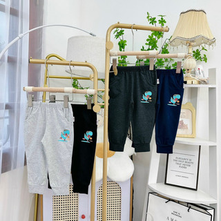 Quần cotton dài bé trai 2-7y