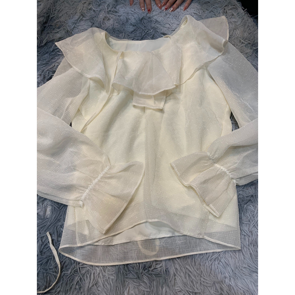 Áo sơ mi nữ dài tay chất tơ mềm 2 lớp - 247store.vn - Aotohatkem019_P0K19
