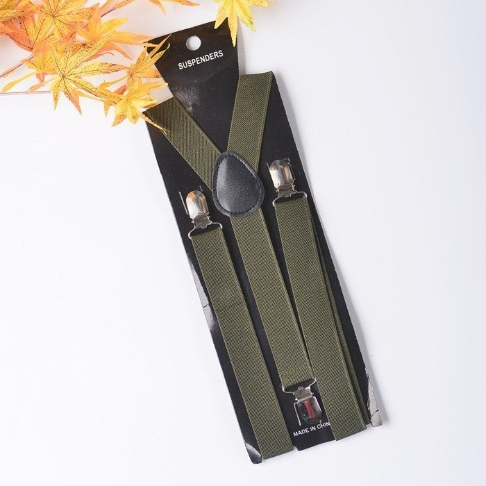 Dây đeo quần hình chữ Y cho nam và nữ màu xanh than