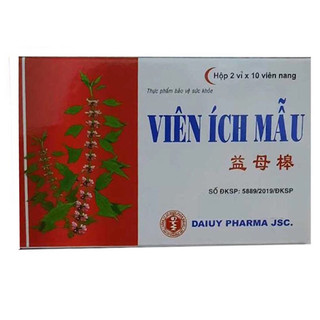 Viên ích mẫu hộp 20 viên