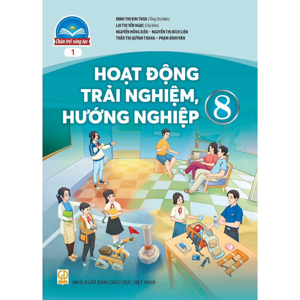 Sách giáo khoa Hoạt động trải nghiệm, hướng nghiệp 8, BẢN 1 - Chân trời sáng tạo