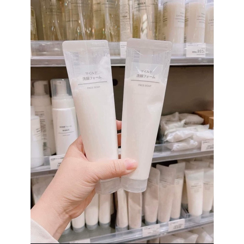 Sữa rửa mặt Muji Face Soap 120gr/200gr
