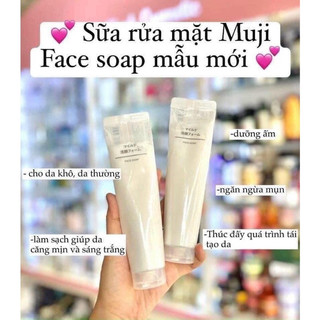 Sữa rửa mặt Muji Face Soap 120gr/200gr