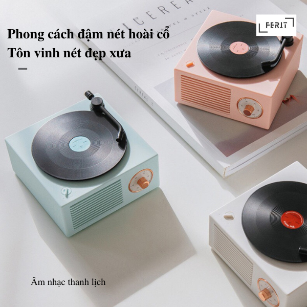 Loa bluetooth để bàn nhỏ gọn cute phát nhạc siêu đỉnh kết nối không dây