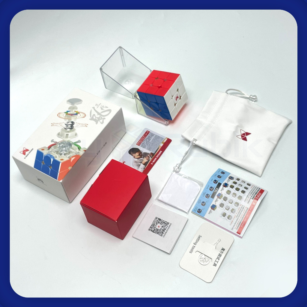 Rubik 3x3 Tornado V3M 4 Phiên bản Standard, Flagship, Pioneer, Pioneer UV - Xman Tornado V3M  - Zyo Rubik