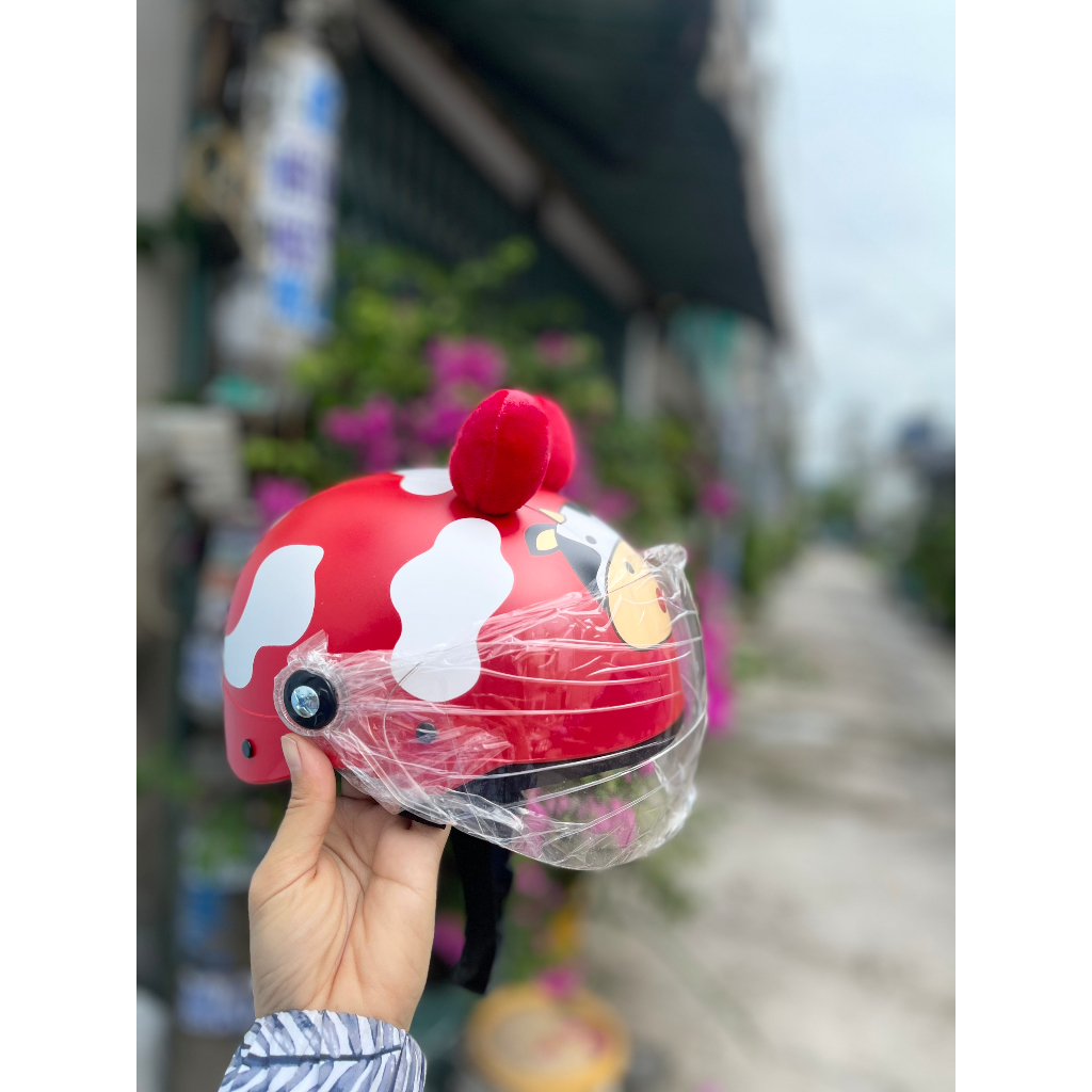 NÓN BẢO HIỂM KÍNH CÀNG CHO E BÉ TỪ 2T ĐẾN 7