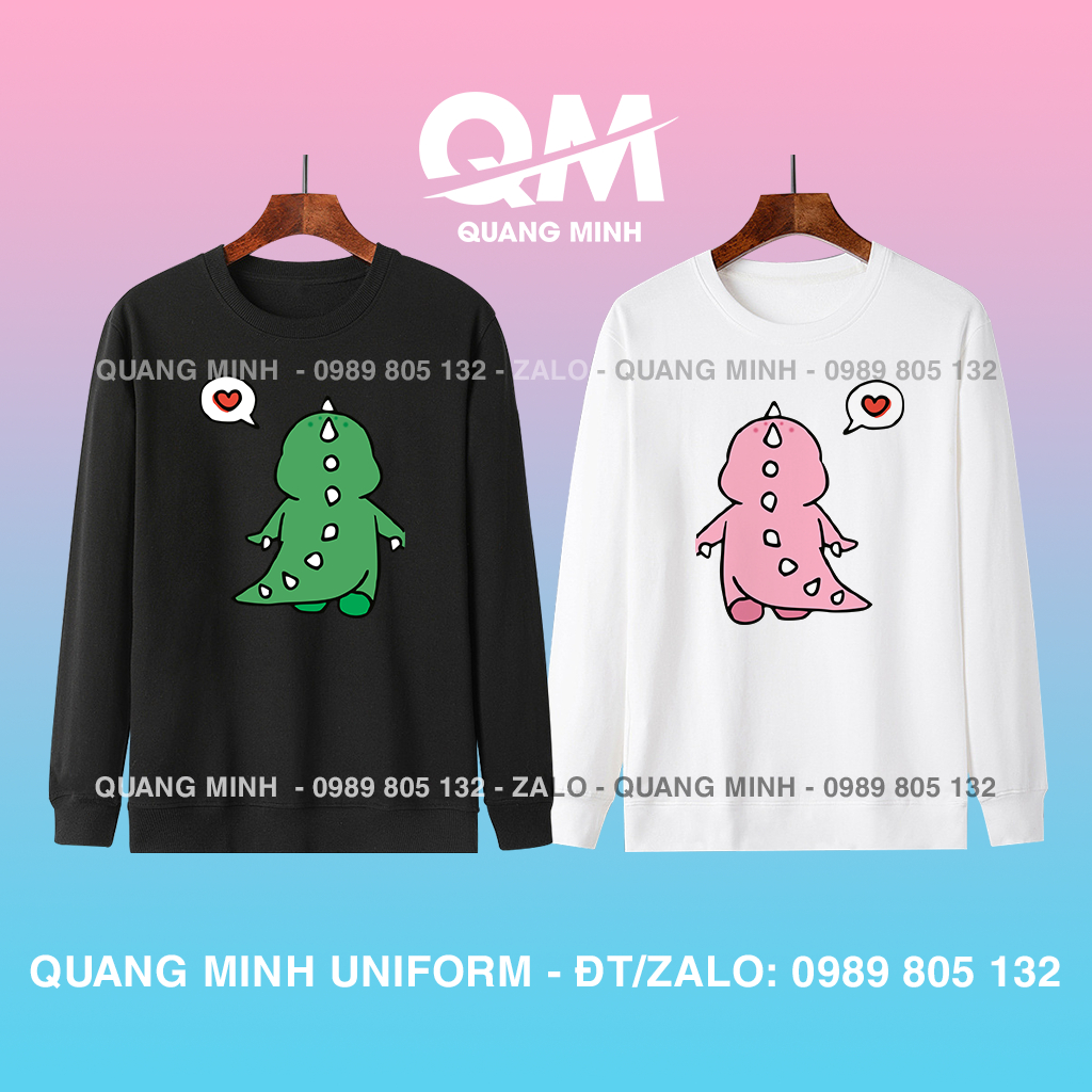 { Giá Sỉ } Áo Nỉ Cặp Thu Đông Thời Trang