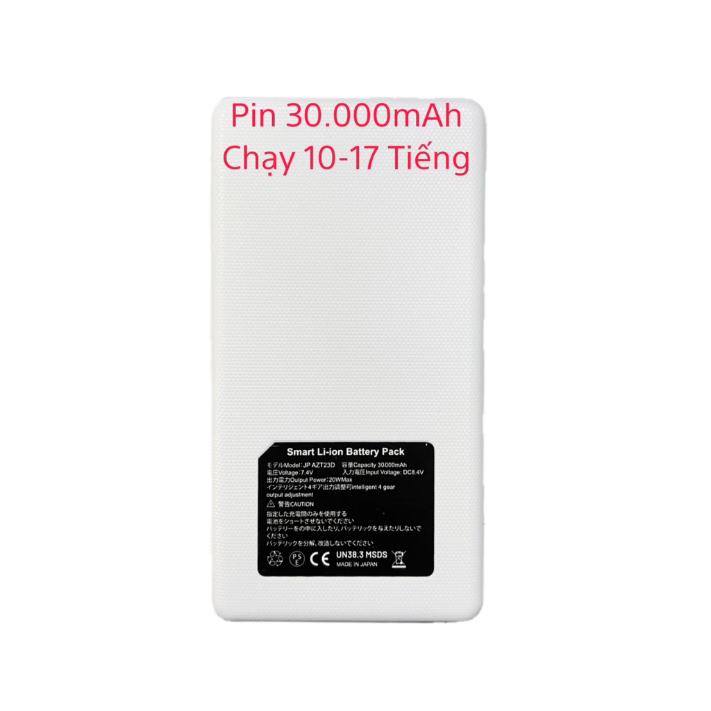 💧RẺ NHẤT SÀN💧 Áo Quạt Gió Điều Hoà Nhật Bản Chính Hãng DAIZO Pin 30.000mAh, BH 12 Tháng, Tặng 2 Túi Đá khô