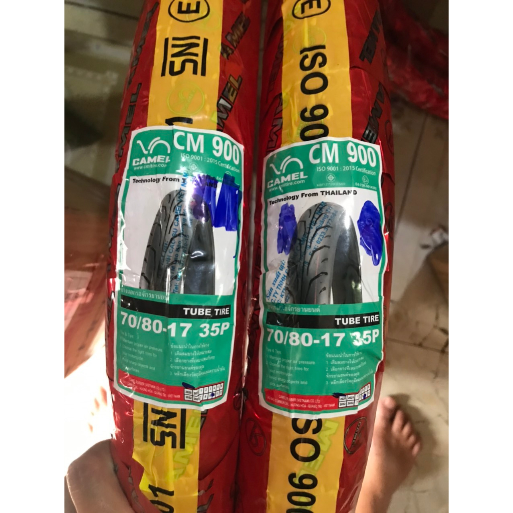 VỎ LỐP CAMEL CM900 KHÔNG RUỘT 60,70,80/90-17 VÀ 90/80-17 LÊN VỪA ZIN VỚI BÁNH MÂM-VÀNH ĐÚC 1.2, 1.4, 1.6, 1.85 VÀ 2.5*17
