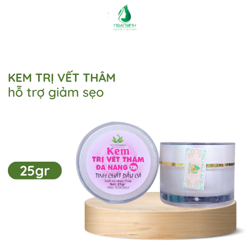 Kem xóa thâm dầu gan cá   handmade