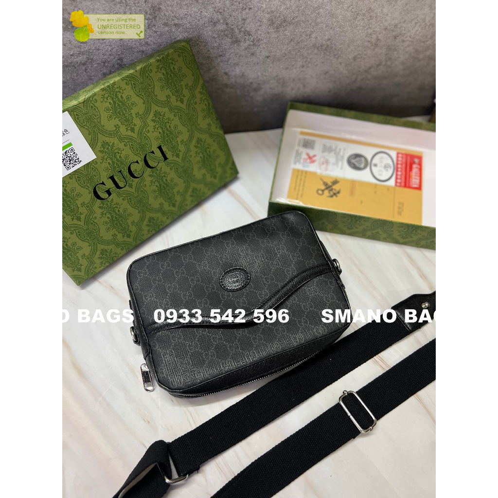 Túi đeo chéo nam nữ Ophidia Messenger size 25 uniex Gucci fullbox super Smano boy hỏa tốc